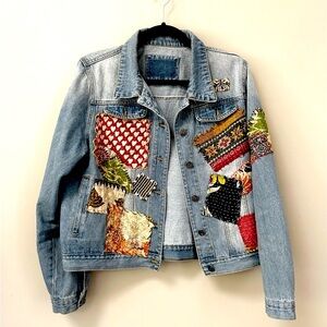 Denim Jean Boho Jacket